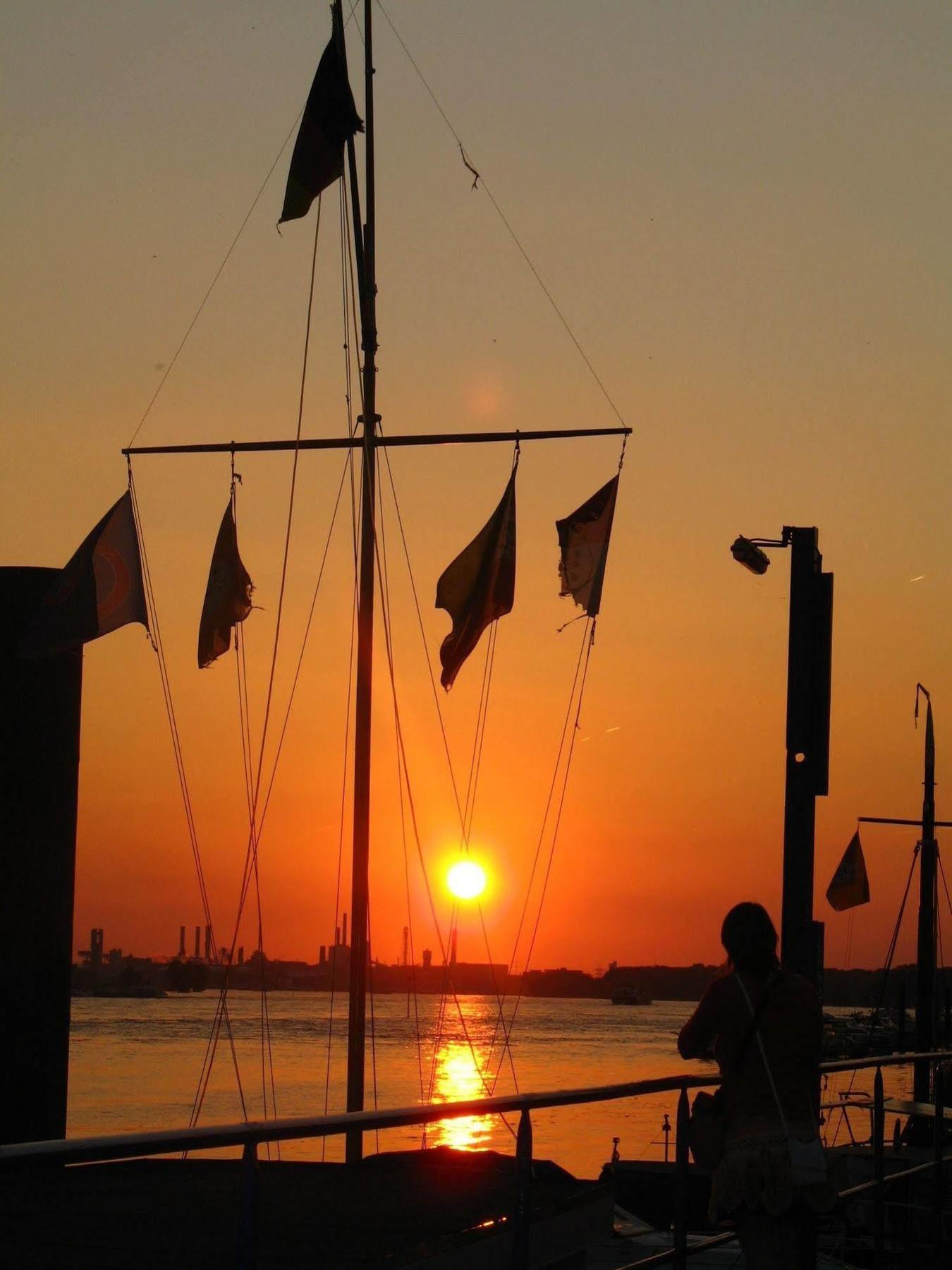 Rhein River Guesthouse - Direkt Am Rhein Leverkusen Ngoại thất bức ảnh